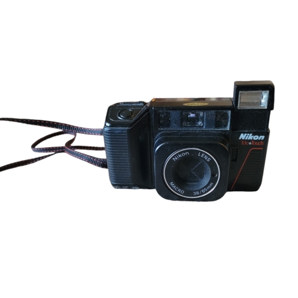 Nikon Teletouch Camera Vintage Black Untested